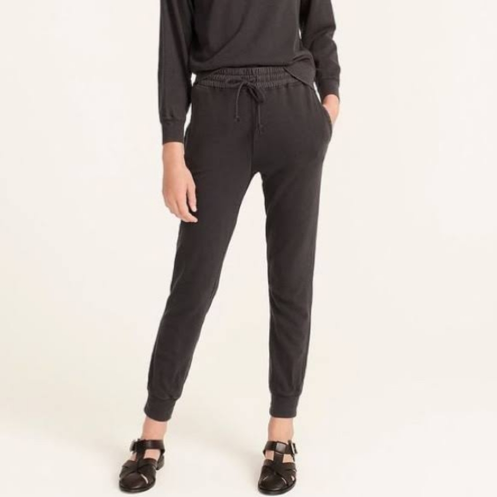 3X J.Crew Magic Rinse Relaxed Jogger Gray
